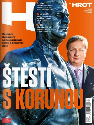 Radomír Lapčík v&nbsp;týdeníku Hrot
